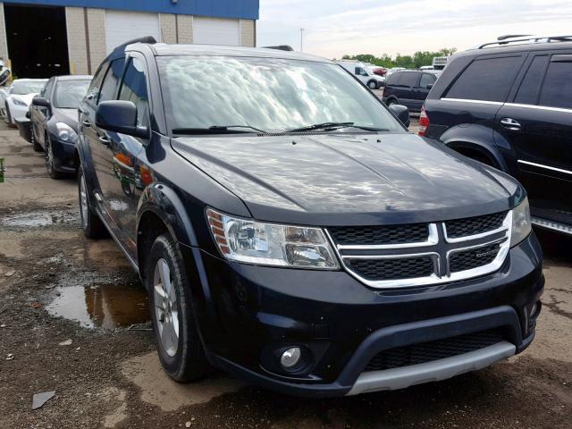 3D4PG1FG5BT528467 - 2011 DODGE JOURNEY MA BLACK photo 1