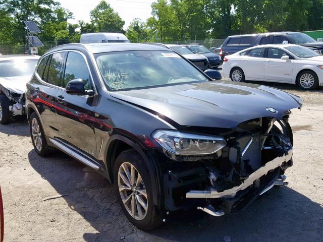 5UXTR9C51JLD59907 - 2018 BMW X3 XDRIVE3 BLACK photo 1