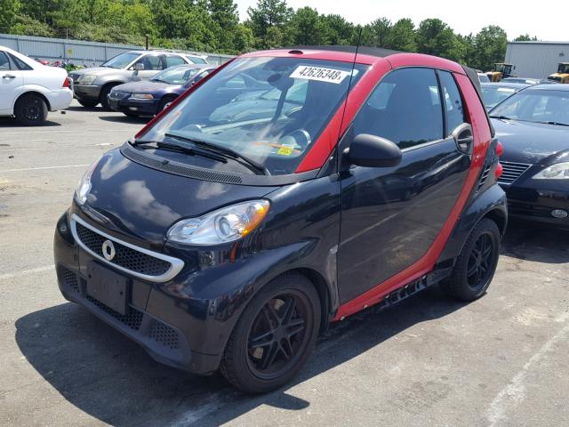 WMEEK3BA6FK835171 - 2015 SMART FORTWO PAS RED photo 2