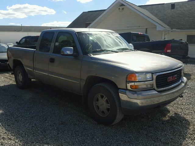 2GTEK19T1X1568100 - 1999 GMC NEW SIERRA GRAY photo 1