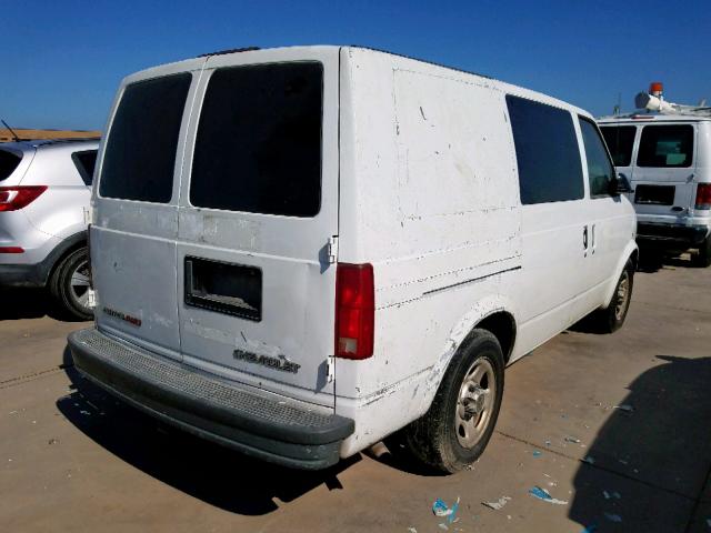 1GCDL19X34B127737 - 2004 CHEVROLET ASTRO WHITE photo 4