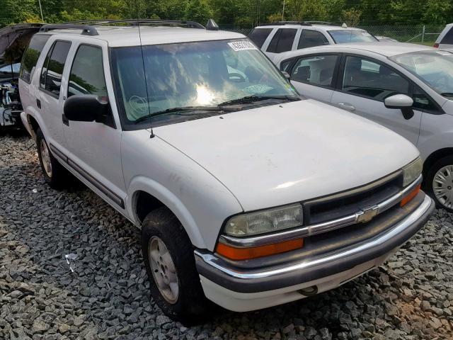 1GNDT13W51K246036 - 2001 CHEVROLET BLAZER WHITE photo 1