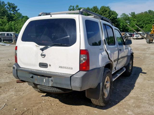 5N1ED28Y94C662546 - 2004 NISSAN XTERRA XE WHITE photo 4