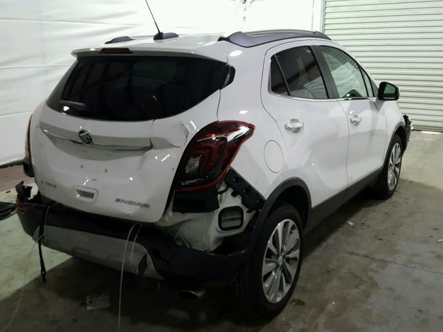 KL4CJASBXJB626170 - 2018 BUICK ENCORE PRE WHITE photo 4