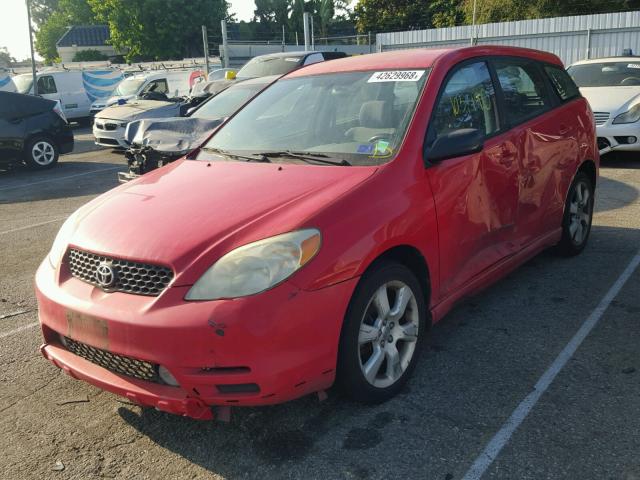 2T1KY32E74C190418 - 2004 TOYOTA COROLLA MA RED photo 2