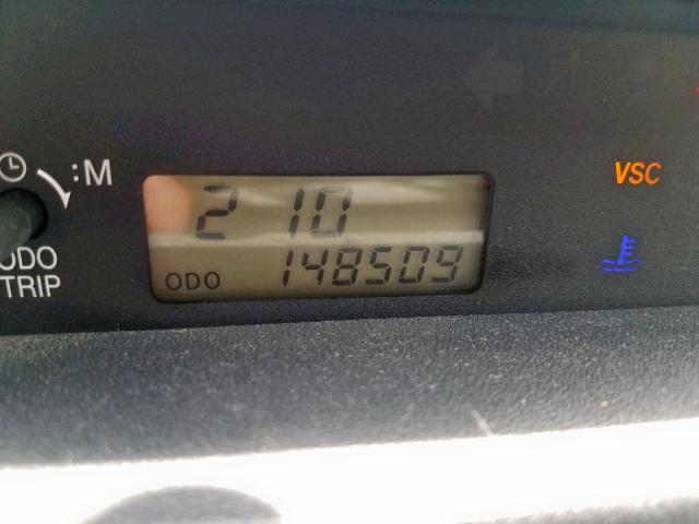 JTLKT334X54023435 - 2005 TOYOTA SCION XB 黑色 照片 8