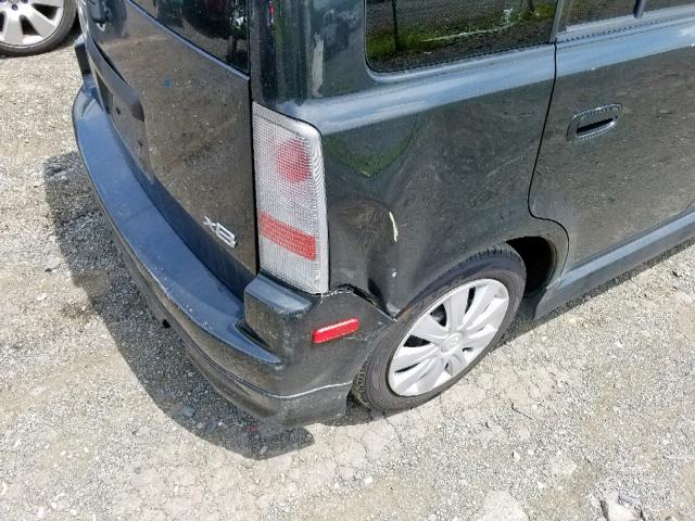 JTLKT334X54023435 - 2005 TOYOTA SCION XB 黑色 照片 9