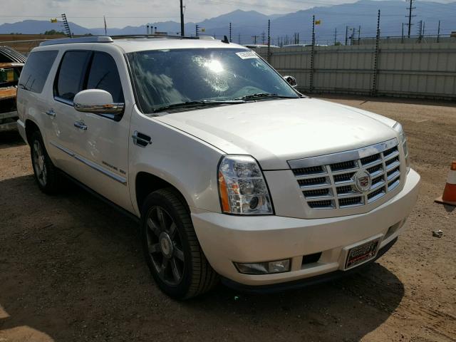 1GYS4HEF9CR264871 - 2012 CADILLAC ESCALADE E WHITE photo 1