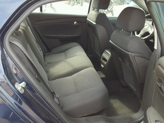 1G1ZH57B18F173807 - 2008 CHEVROLET MALIBU 1LT BLUE photo 6
