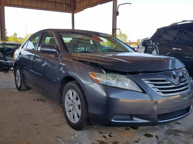 4T1BB46K78U046623 - 2008 TOYOTA CAMRY HYBR GRAY photo 1