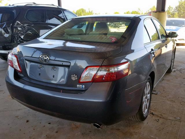 4T1BB46K78U046623 - 2008 TOYOTA CAMRY HYBR GRAY photo 4