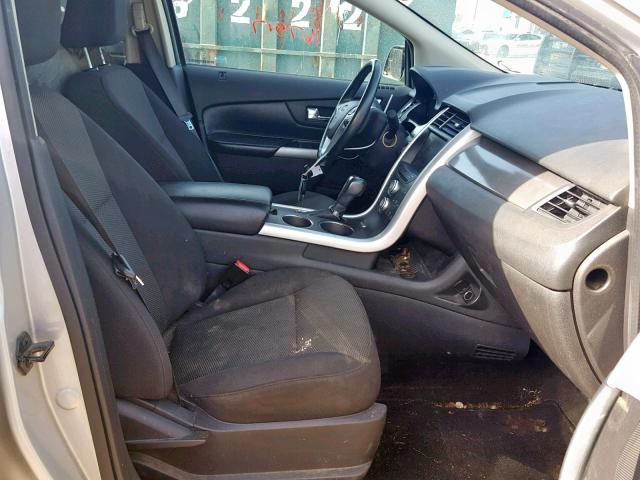 2FMDK3JC4BBB25666 - 2011 FORD EDGE SEL SILVER photo 5