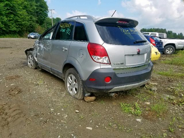 3GSDL43N68S576353 - 2008 SATURN VUE XE SILVER photo 3