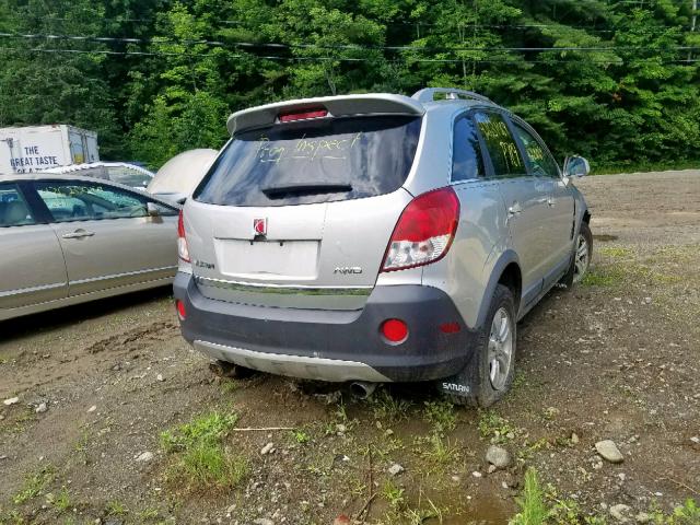 3GSDL43N68S576353 - 2008 SATURN VUE XE SILVER photo 4