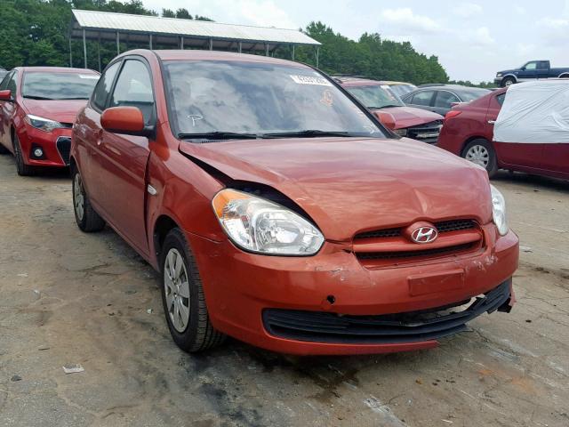 KMHCM3AC0AU159599 - 2010 HYUNDAI ACCENT BLU RED photo 1