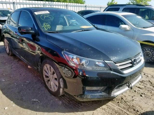 1HGCR2F82FA800010 - 2015 HONDA ACCORD EXL BLACK photo 1