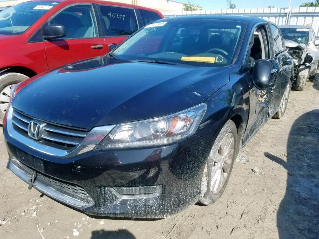 1HGCR2F82FA800010 - 2015 HONDA ACCORD EXL BLACK photo 2