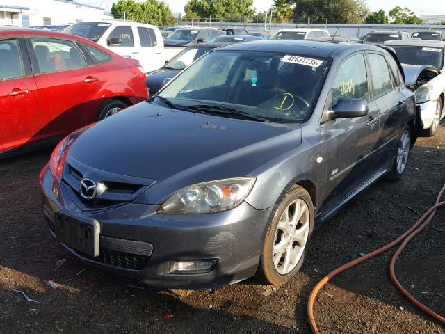 JM1BK344991207561 - 2009 MAZDA 3 S CHARCOAL photo 2