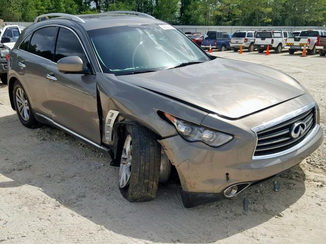 JN8CS1MW3DM172408 - 2013 INFINITI FX37 GRAY photo 1