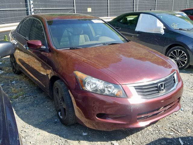 1HGCP36849A006321 - 2009 HONDA ACCORD EXL BURGUNDY photo 1