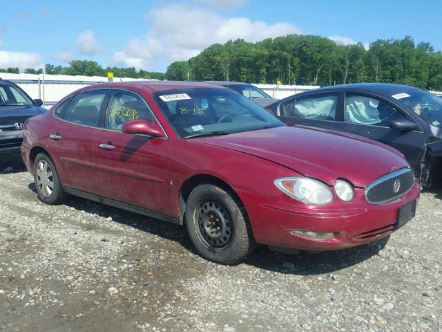 2G4WC582461135138 - 2006 BUICK LACROSSE C MAROON photo 1