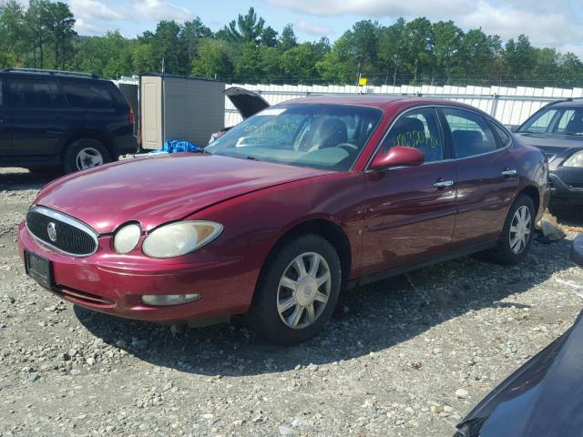 2G4WC582461135138 - 2006 BUICK LACROSSE C MAROON photo 2