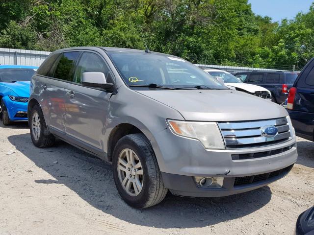 2FMDK48C98BA62925 - 2008 FORD EDGE SEL GRAY photo 1