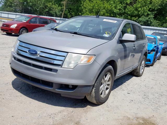 2FMDK48C98BA62925 - 2008 FORD EDGE SEL GRAY photo 2