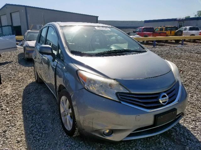 3N1CE2CP6EL360406 - 2014 NISSAN VERSA NOTE SILVER photo 1