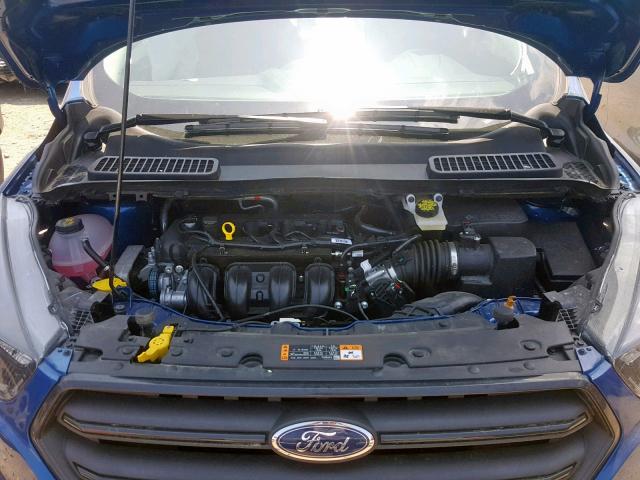 1FMCU0F71KUA32145 - 2019 FORD ESCAPE S BLUE photo 7