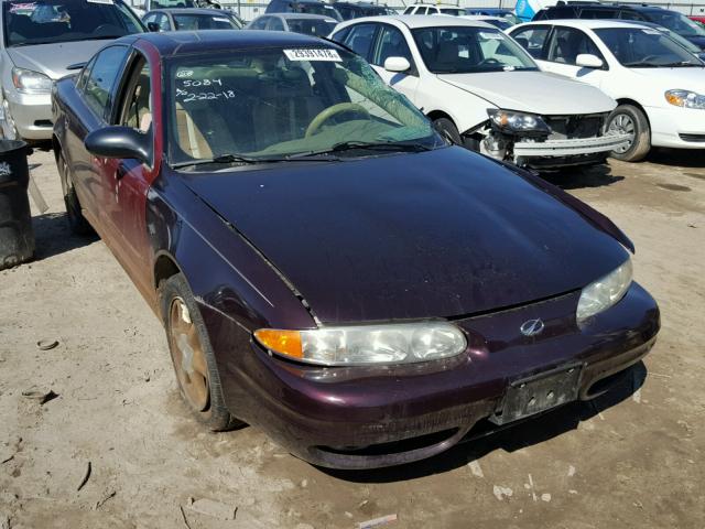 1G3NF52E54C242717 - 2004 OLDSMOBILE ALERO GLS PURPLE photo 1