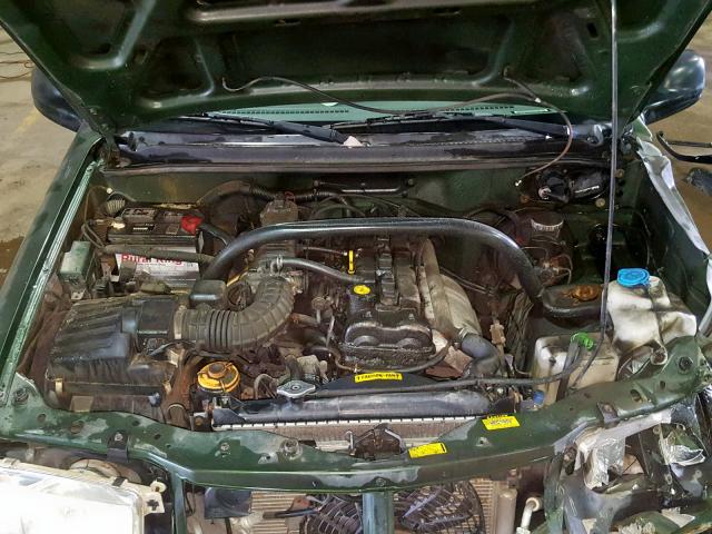 2CNBJ13C516941367 - 2001 CHEVROLET TRACKER GREEN photo 7