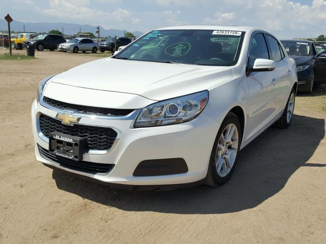 1G11C5SA0GF142539 - 2016 CHEVROLET MALIBU LIM WHITE photo 2