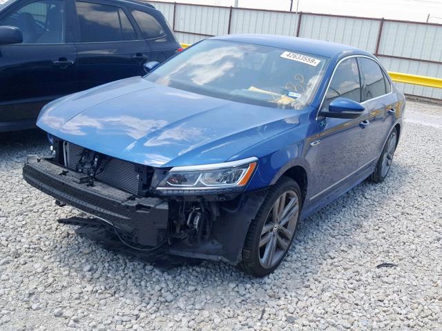 1VWDT7A34HC005655 - 2017 VOLKSWAGEN PASSAT R-L 蓝色 照片 2