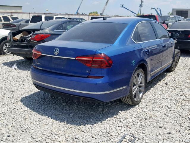1VWDT7A34HC005655 - 2017 VOLKSWAGEN PASSAT R-L 蓝色 照片 4