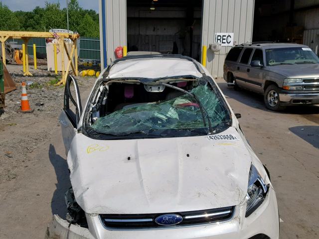 1FMCU9J91EUD21852 - 2014 FORD ESCAPE TIT WHITE photo 10