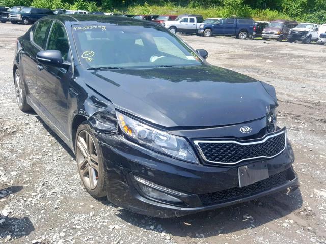 5XXGR4A69DG119913 - 2013 KIA OPTIMA SX BLACK photo 1