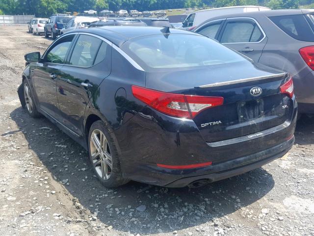 5XXGR4A69DG119913 - 2013 KIA OPTIMA SX BLACK photo 3