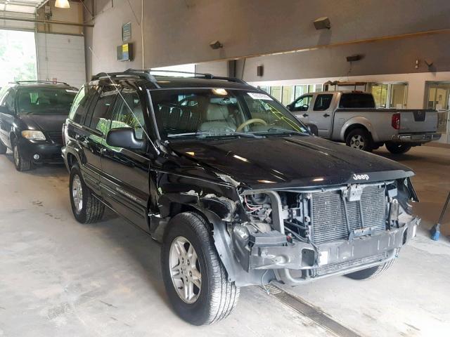 1J4GW58N0YC345429 - 2000 JEEP GRAND CHER BLACK photo 1