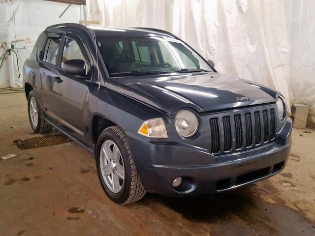 1J8FF47W17D421618 - 2007 JEEP COMPASS CHARCOAL photo 1