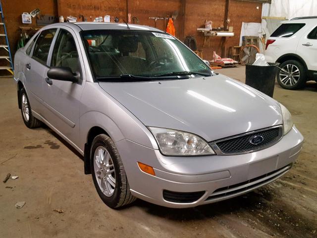 1FAFP34N87W330169 - 2007 FORD FOCUS ZX4 SILVER photo 1