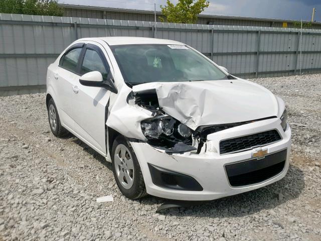 1G1JA5SH6G4168139 - 2016 CHEVROLET SONIC LS 白色 照片 1