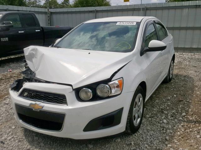 1G1JA5SH6G4168139 - 2016 CHEVROLET SONIC LS 白色 照片 2