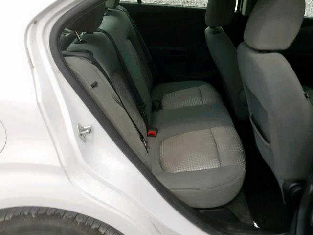 1G1JA5SH6G4168139 - 2016 CHEVROLET SONIC LS 白色 照片 6