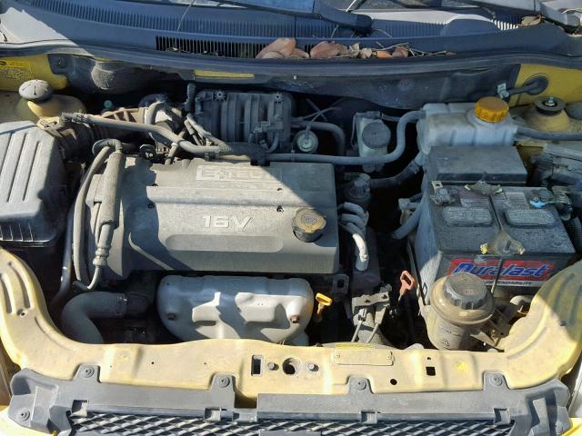 KL1TD56647B048651 - 2007 CHEVROLET AVEO BASE Sarı foto 7