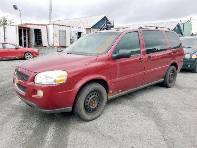 1GNDV33L25D188568 - 2005 CHEVROLET UPLANDER L 红色 照片 2