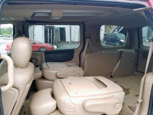 1GNDV33L25D188568 - 2005 CHEVROLET UPLANDER L 红色 照片 6