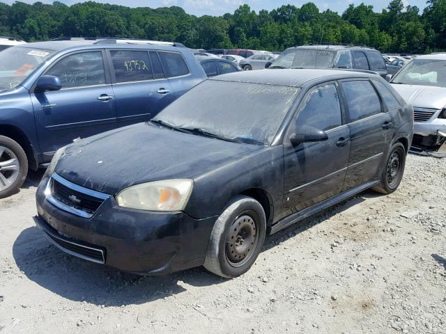 1G1ZT61836F161205 - 2006 CHEVROLET MALIBU MAX 黑色 照片 2