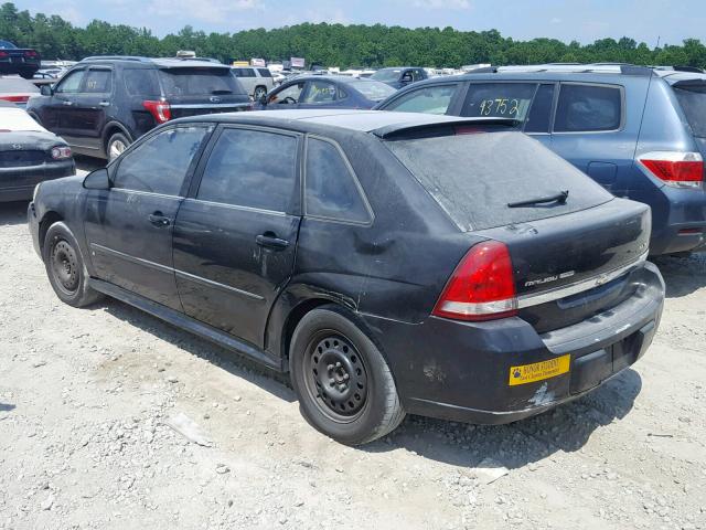 1G1ZT61836F161205 - 2006 CHEVROLET MALIBU MAX 黑色 照片 3