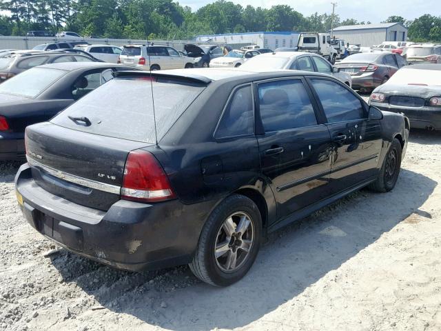 1G1ZT61836F161205 - 2006 CHEVROLET MALIBU MAX 黑色 照片 4